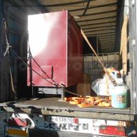 Водогрейный котел КВр-0,23 на дровах.